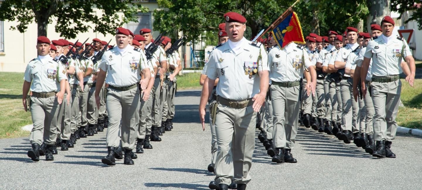 Régiments de l'armée de Terre - 14e régiment d'infanterie et de soutien logistique parachutiste