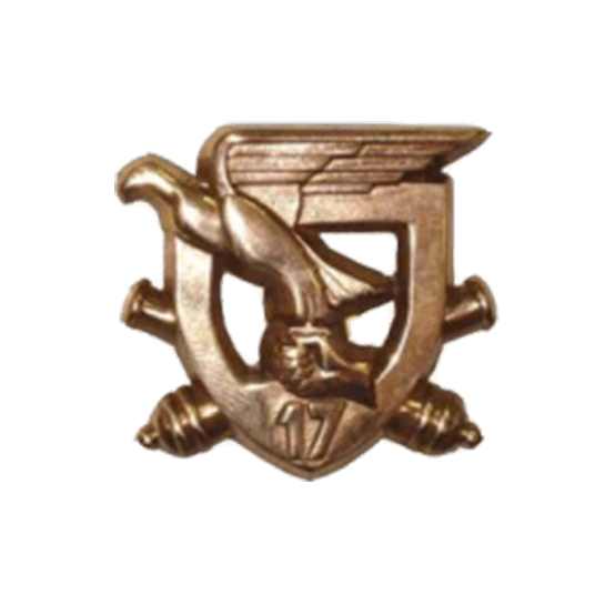 Blason régiments de l'armée de Terre - 17e groupe d'artillerie