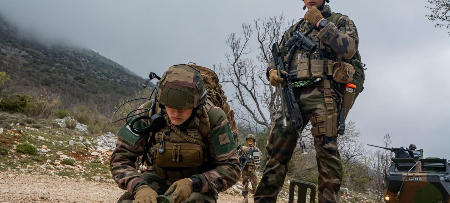 Régiments de l'armée de Terre - 17e Régiment du génie parachutiste