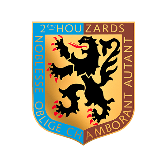Blason régiments de l'armée de Terre - 2e régiment de hussards