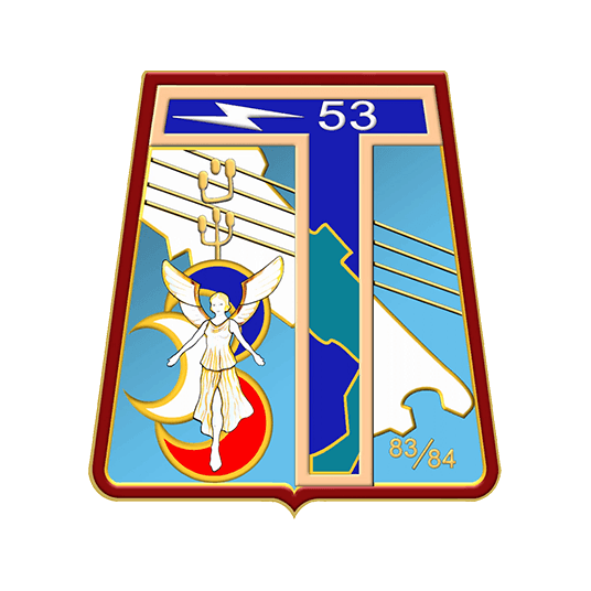 Blason régiments de l'armée de Terre - 53e régiment de transmissions