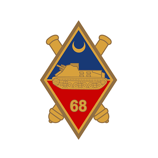 Blason régiments de l'armée de Terre - 68e régiment d'artillerie d'Afrique
