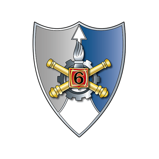 Blason régiments de l'armée de Terre - 6e régiment du matériel