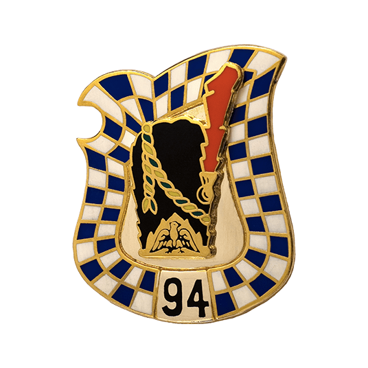 Blason régiments de l'armée de Terre - 94e régiment d'infanterie - Centre d'entraînement aux actions en zone urbaine