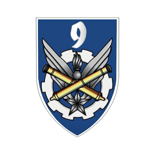 Blason régiments de l'armée de Terre - 9e régiment de soutien aéromobile