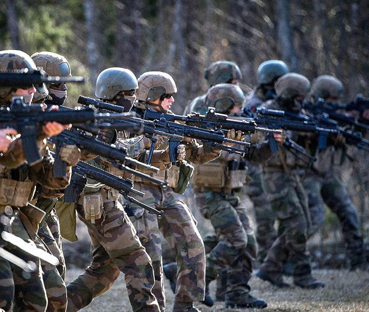 Cohesion entre les soldats de l'armée de Terre