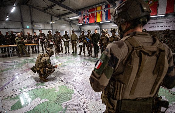 Régiments de l'armée de Terre - Aigle Roumanie