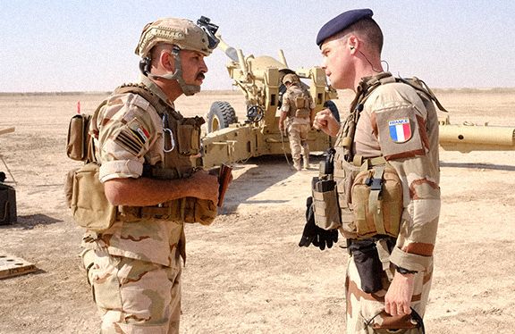 Régiments de l'armée de Terre - Chammal Irak