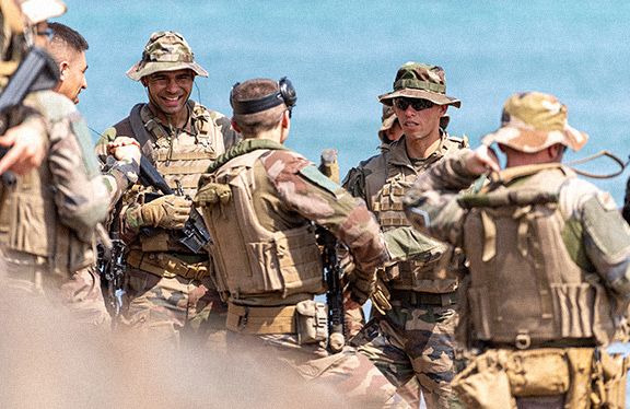 Régiments de l'armée de Terre - Nouvelle-Calédonie