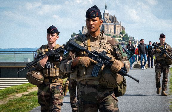 Régiments de l'armée de Terre - Sentinelle