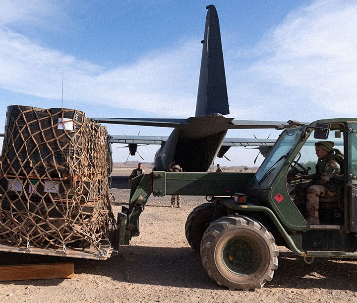 Spécialité armée de Terre : Opérateur de la livraison par air domaine Logistique et Transports  