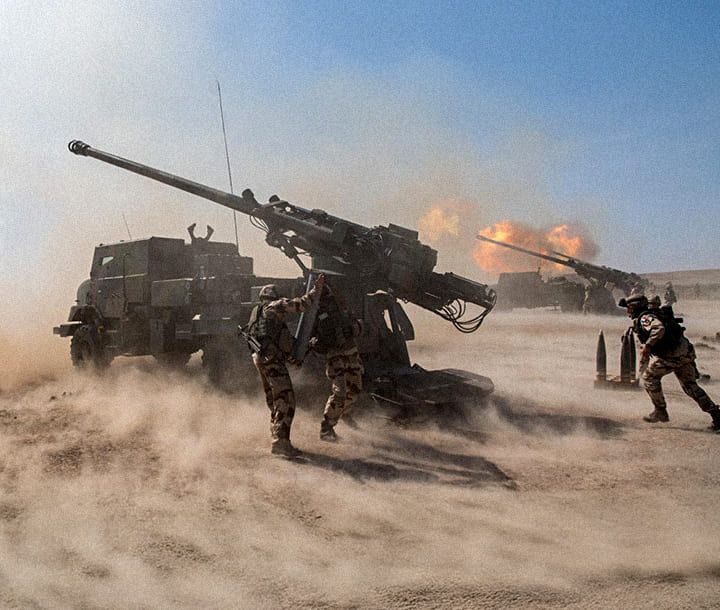 Les opérations militaires de l'armée de Terre