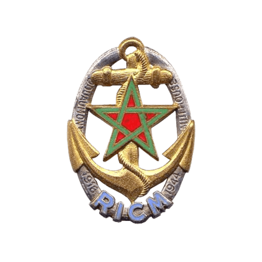 Blason régiments de l'armée de Terre - Régiment d'infanterie-chars de marine