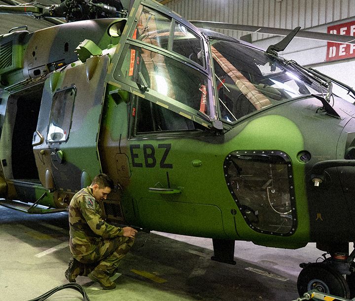 Spécialité armée de Terre : Technicien maintenance aéronautique domaine Aérocombat 